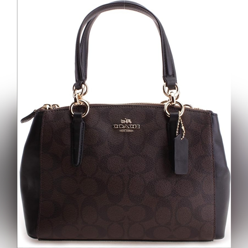 Coach PVC Mini Christie Carryall Signature Design